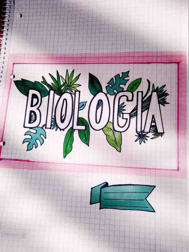 biologia strona tytułowa