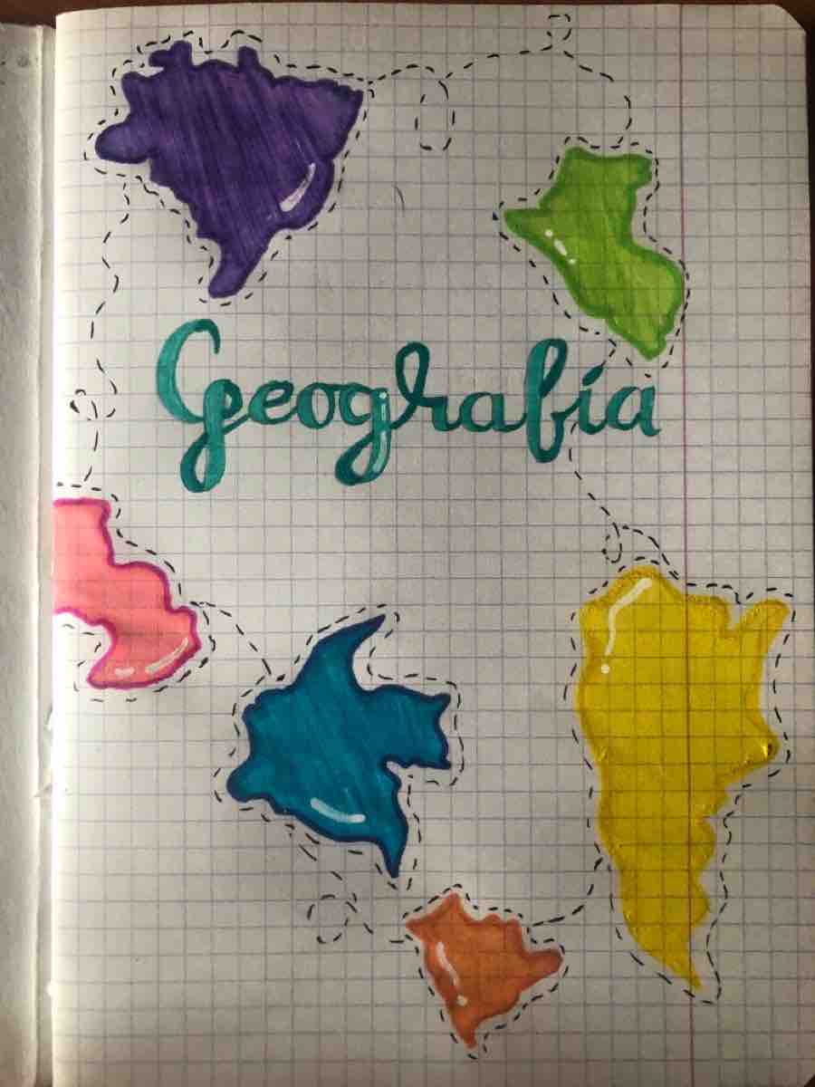 Pierwsza strona zeszytu geografia. Jak ozdobić zeszyt do geografii ...