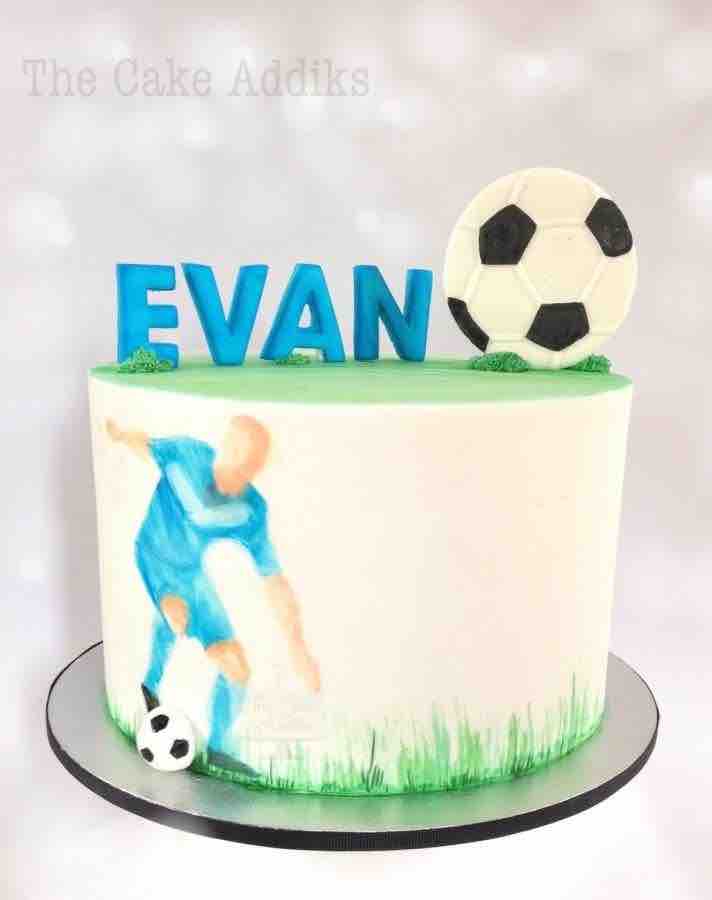 tort piłkarski dla chłopca