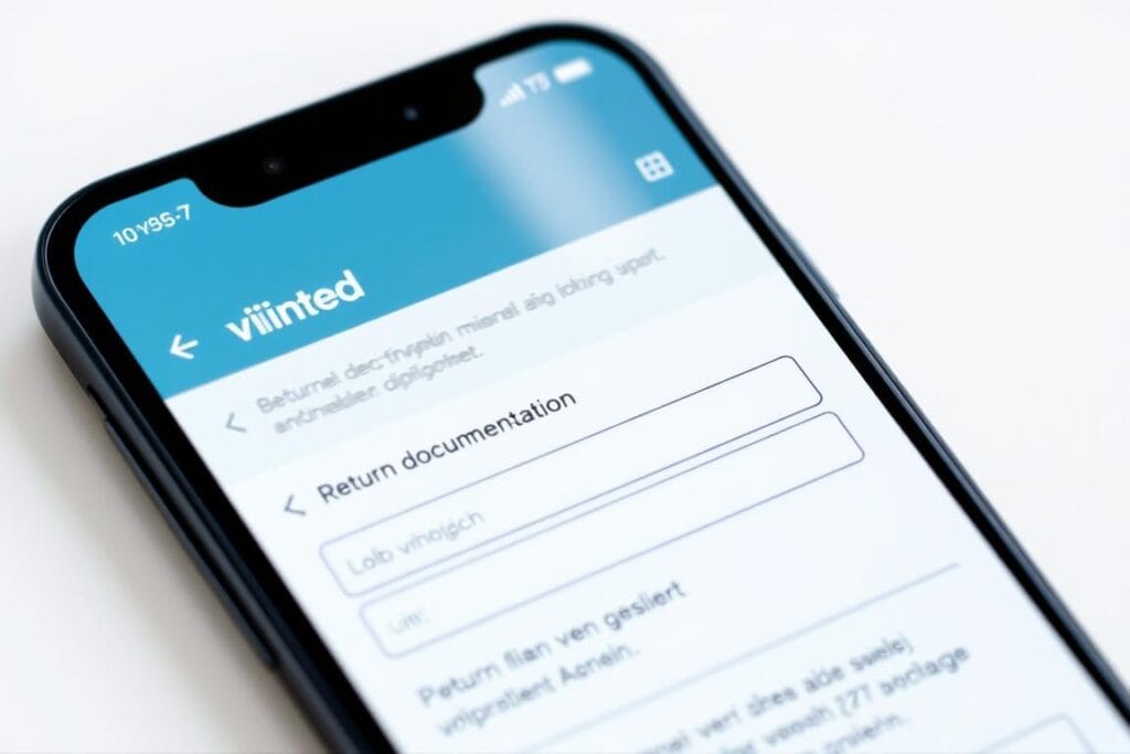 Dokumenty potrzebne do zwrotu na Vinted - zrzut ekranu z aplikacji Dokumenty potrzebne do zwrotu na Vinted - zrzut ekranu z aplikacji