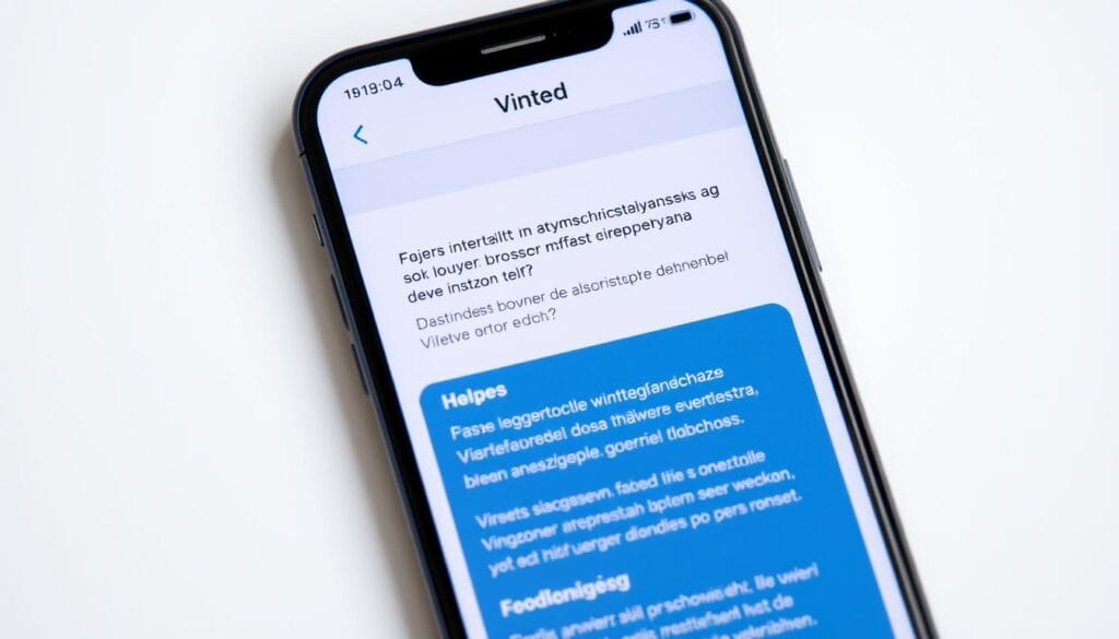 Ekran FAQ Vinted dotyczący ochrony kupujących