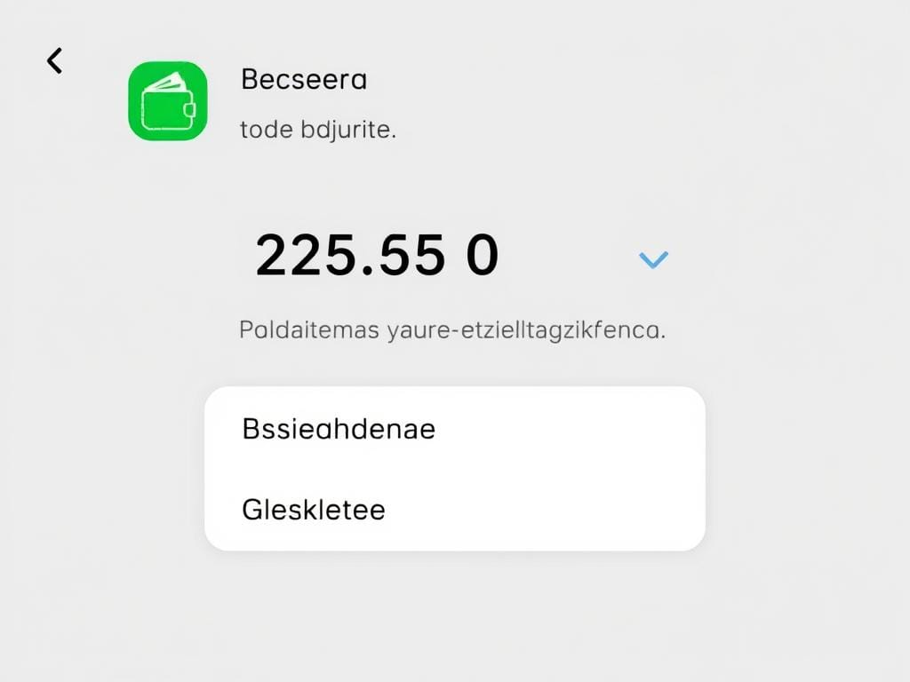 Ekran portfela Vinted z widocznymi opcjami płatności i wypłat Ekran portfela Vinted z widocznymi opcjami płatności i wypłat