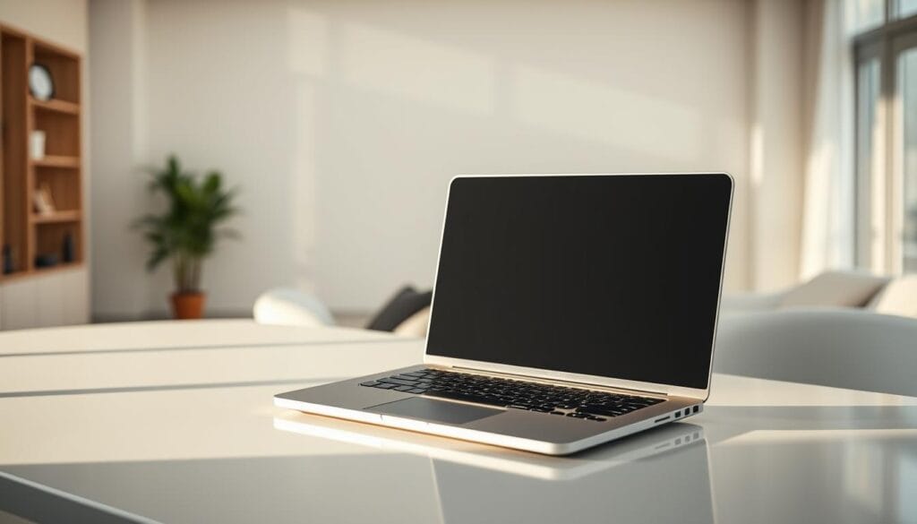 A modern laptop with a clean, minimalist design sits on a sleek, contemporary desk against a backdrop of a bright, airy room. The laptop has no visible operating system, reflecting the concept of "savings when buying a laptop without an OS". The lighting is soft and natural, casting a warm glow on the scene. The composition emphasizes the laptop's simplicity and the potential cost savings for the user. The overall atmosphere conveys a sense of efficiency, practicality, and thoughtful decision-making. A modern laptop with a clean, minimalist design sits on a sleek, contemporary desk against a backdrop of a bright, airy room. The laptop has no visible operating system, reflecting the concept of "savings when buying a laptop without an OS". The lighting is soft and natural, casting a warm glow on the scene. The composition emphasizes the laptop's simplicity and the potential cost savings for the user. The overall atmosphere conveys a sense of efficiency, practicality, and thoughtful decision-making.