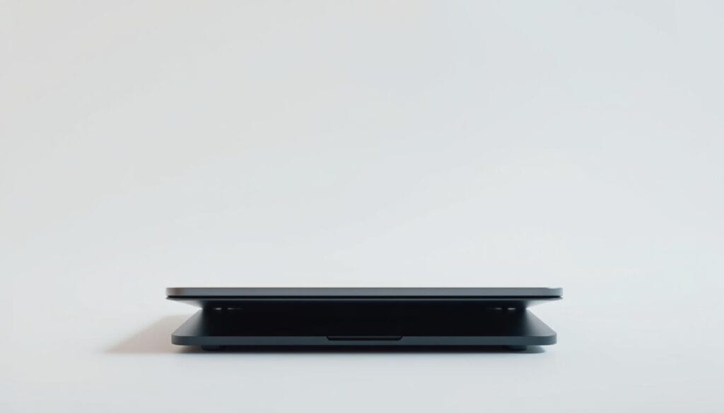 A sleek, minimalist laptop against a clean, neutral backdrop. The device's exterior is free of any operating system branding or logos, emphasizing its raw, unadorned hardware. Soft, directional lighting illuminates the laptop's clean lines and subtle curves, creating a sense of focus and simplicity. The laptop is positioned at a slight angle, hinting at its readiness for a new software installation. The overall mood is one of anticipation and possibility, inviting the viewer to imagine the laptop's potential once a new OS is introduced. A sleek, minimalist laptop against a clean, neutral backdrop. The device's exterior is free of any operating system branding or logos, emphasizing its raw, unadorned hardware. Soft, directional lighting illuminates the laptop's clean lines and subtle curves, creating a sense of focus and simplicity. The laptop is positioned at a slight angle, hinting at its readiness for a new software installation. The overall mood is one of anticipation and possibility, inviting the viewer to imagine the laptop's potential once a new OS is introduced.