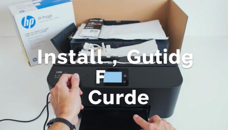 jak zainstalować drukarkę hp