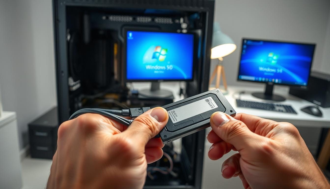 jak zainstalować windows 10 na nowym dysku ssd