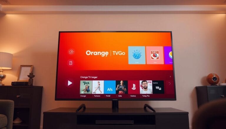 orange tv go na telewizorze