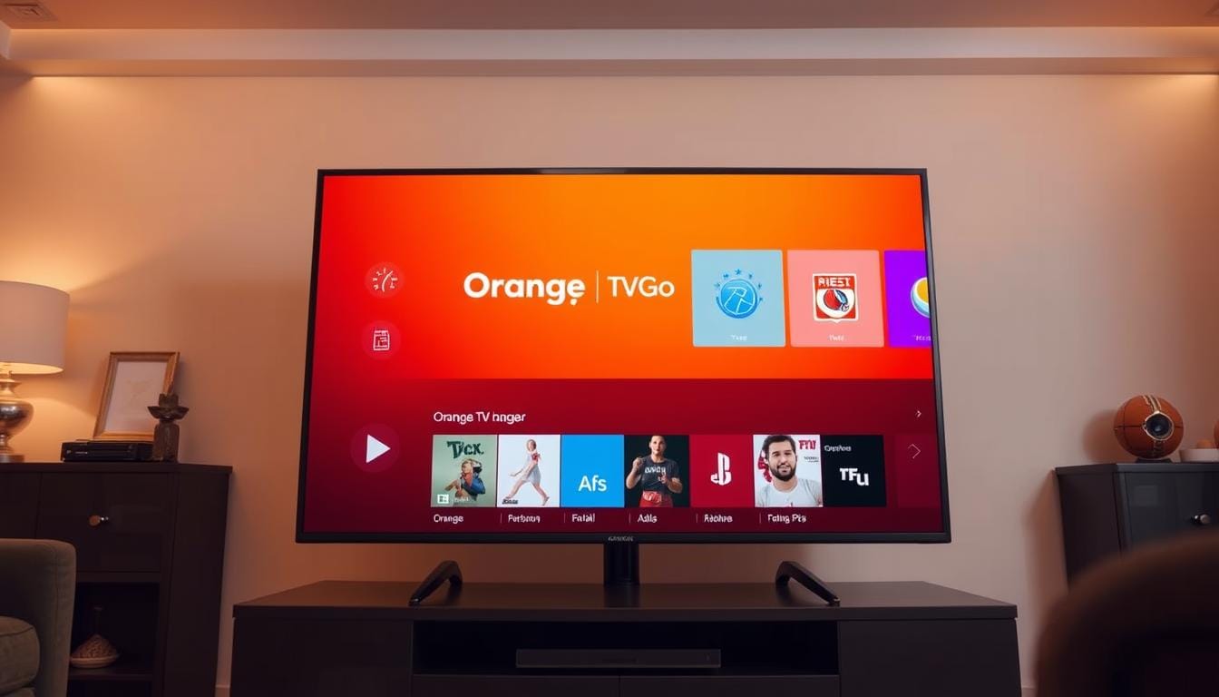 orange tv go na telewizorze